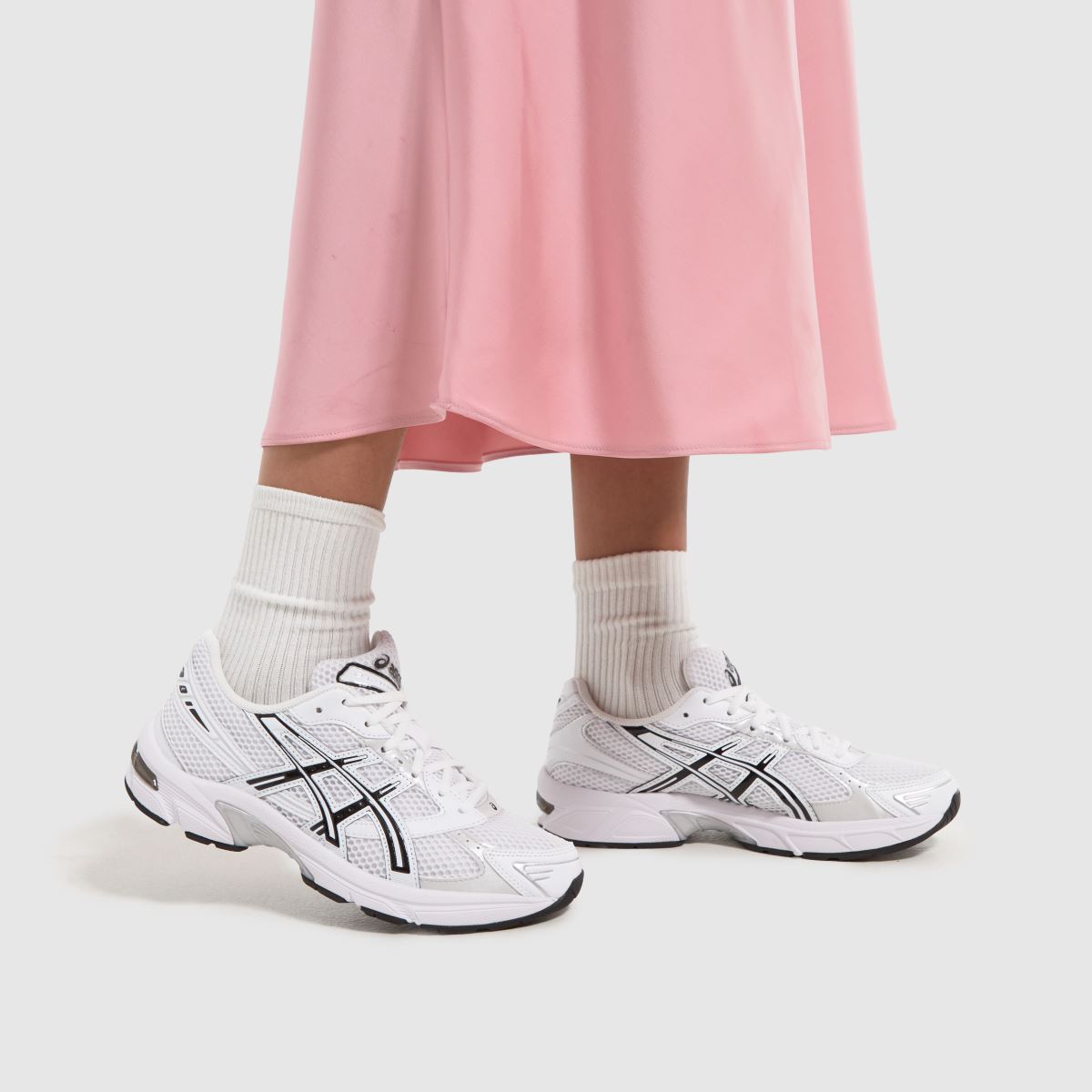 ASICS Gel-1130 in White & Black